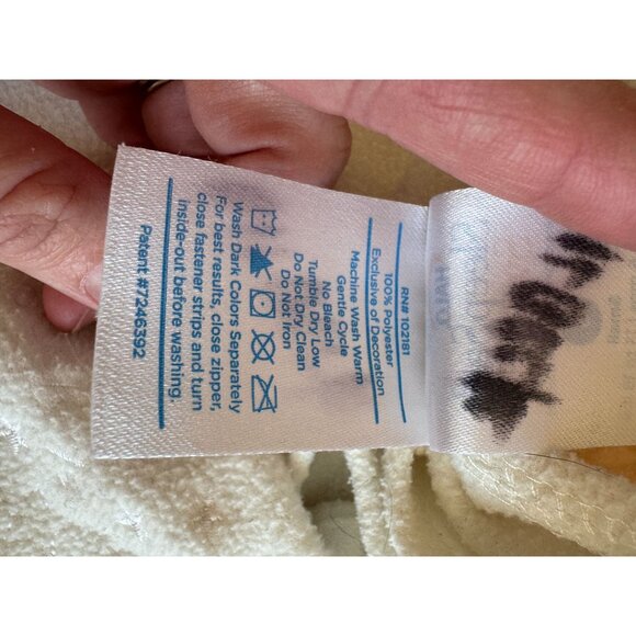 Halo White Plush Blanket Soft Texture - Picture 4 of 6